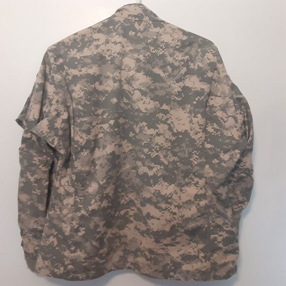 US Army Combat Uniform Jacket Medium Short Camo Military Tactical Outdoor Vtg - Picture 7 of 9